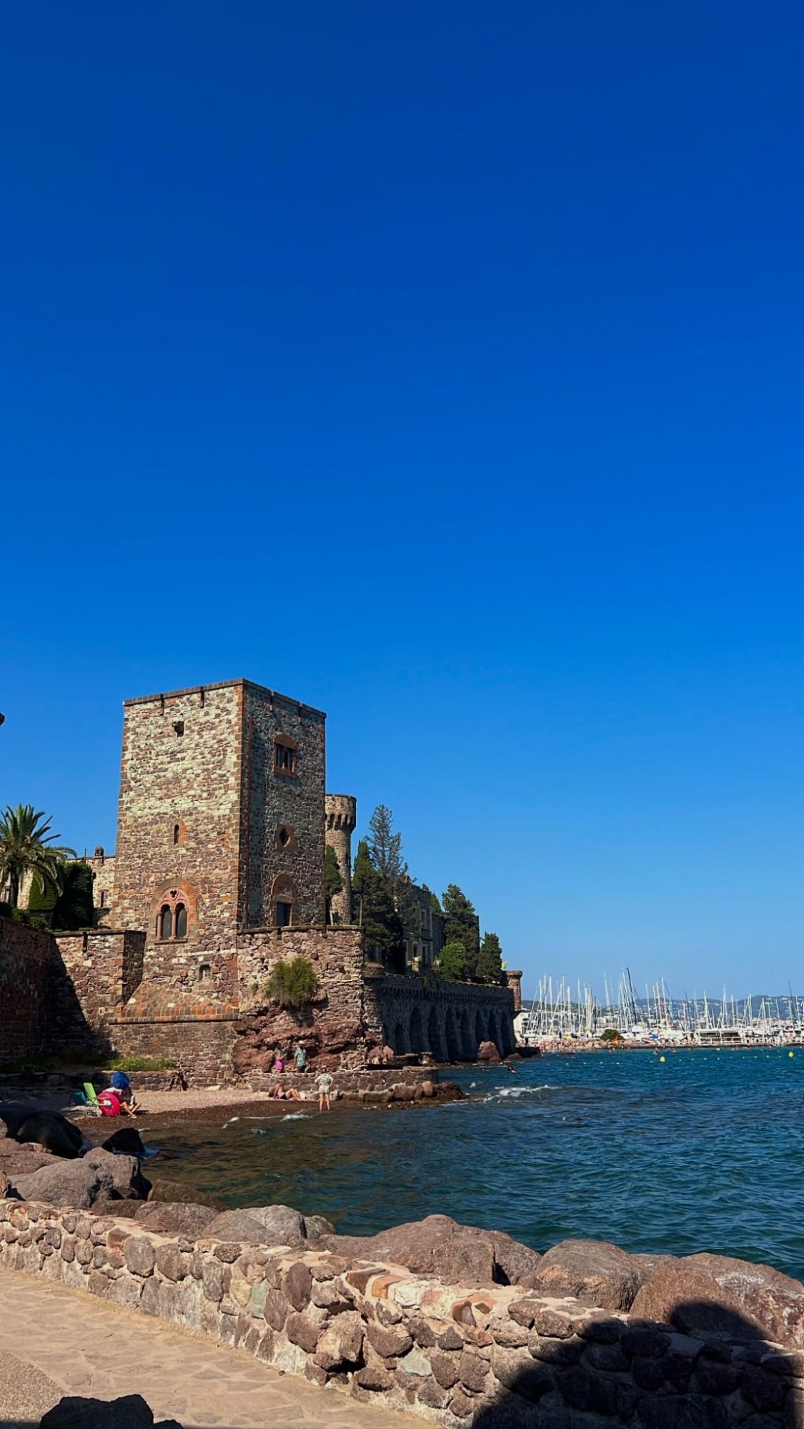 Nice Côte d'Azur Coastal Castle Marina
